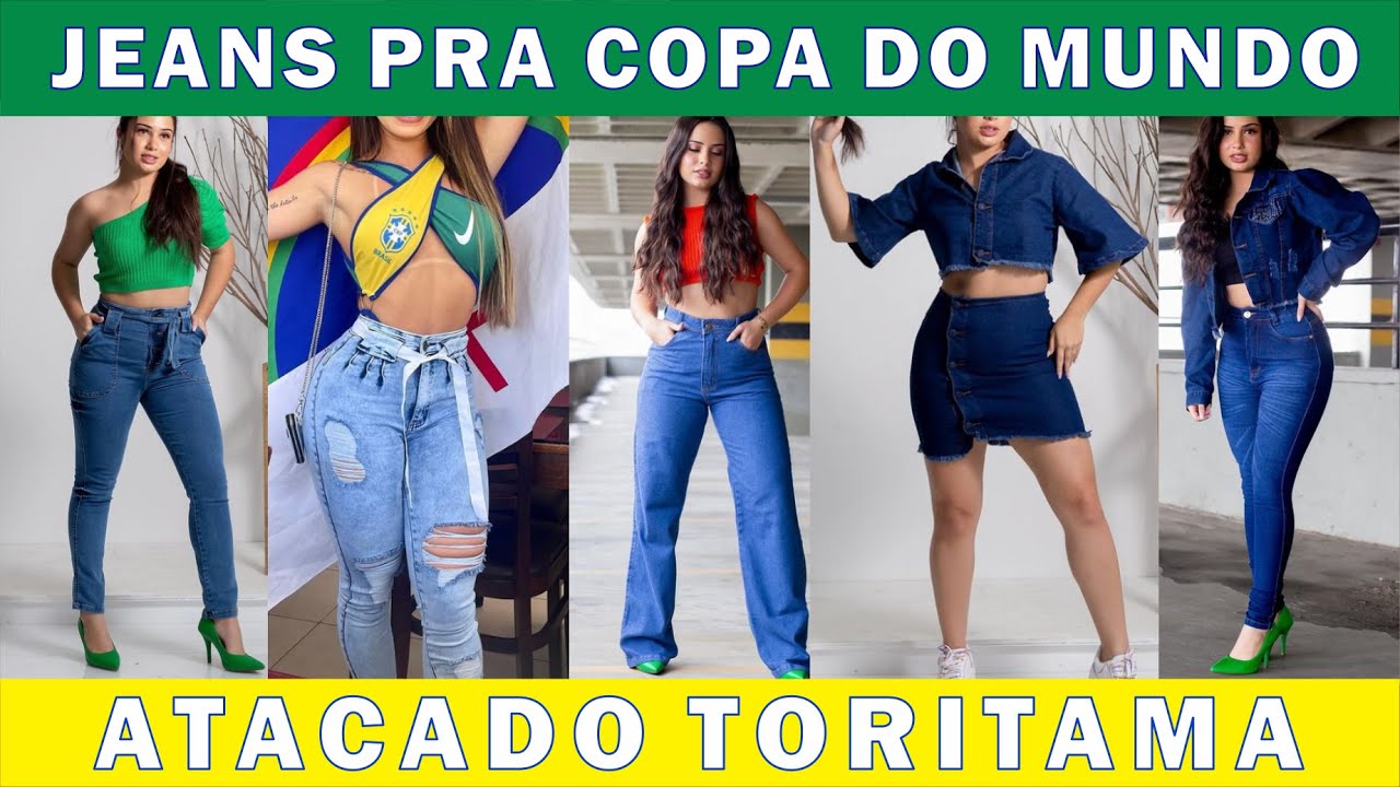 Atacado de Jeans Feminina direto do Atacado, Use Criativa Jeans em 2023