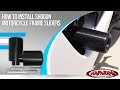 How To Install Shogun Motorcycle Frame Sliders at Chapmoto.com