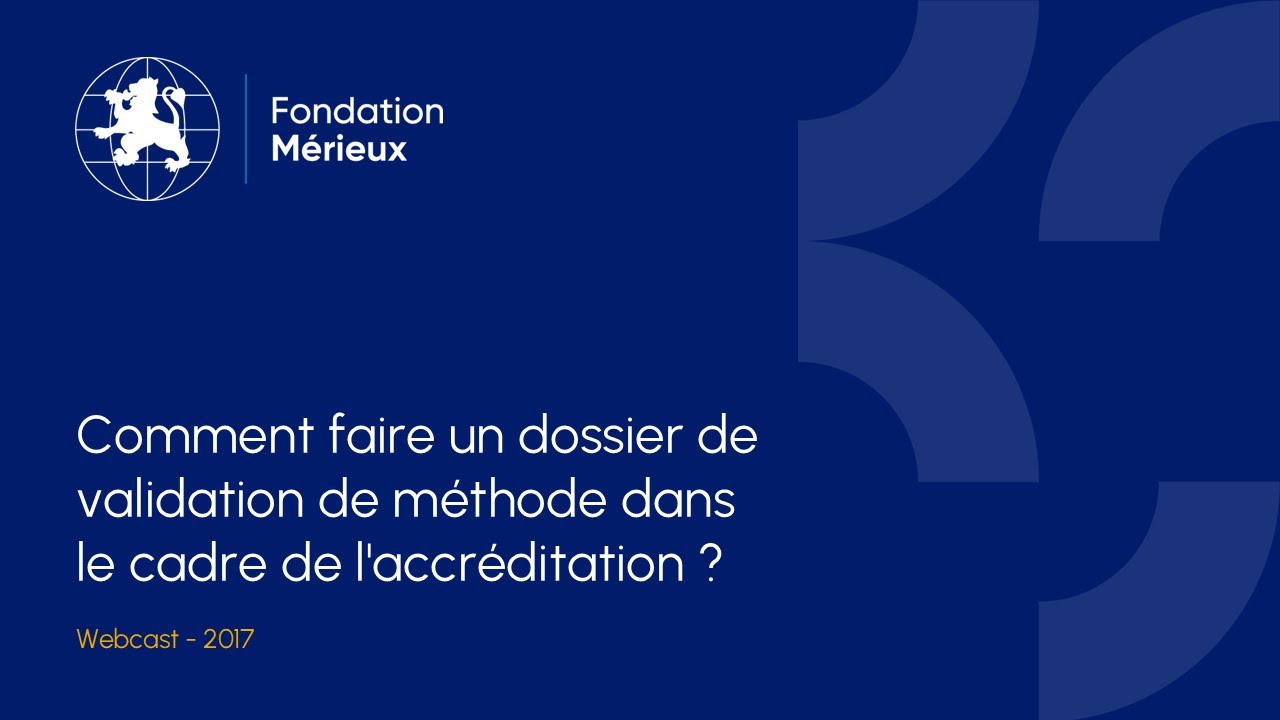 Comment Faire Un Dossier De Validation De M thode Dans Le Cadre De L Comment Faire Un Dossier De Validation De M thode Dans Le Cadre De L