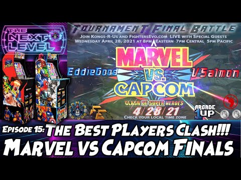 Arcade1Up Marvel vs Capcom Tournament Finals (The Next Level: Ep 15) from Kongs-R-Us