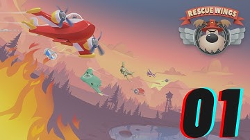 Rescue Wings - Level 01 - Walkthrough Gameplay (iOS Android)