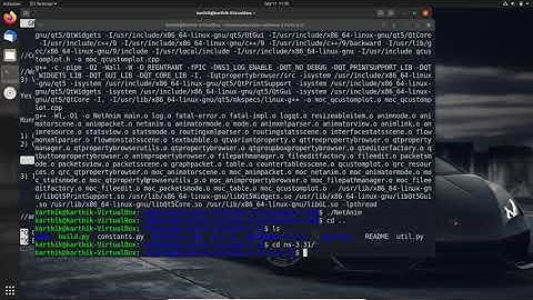 How to install NetAnim in ns3 on Ubuntu 20.04 ? | Running the first file