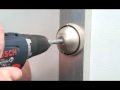 Drilling and opening meroni ufo van lock with special tool