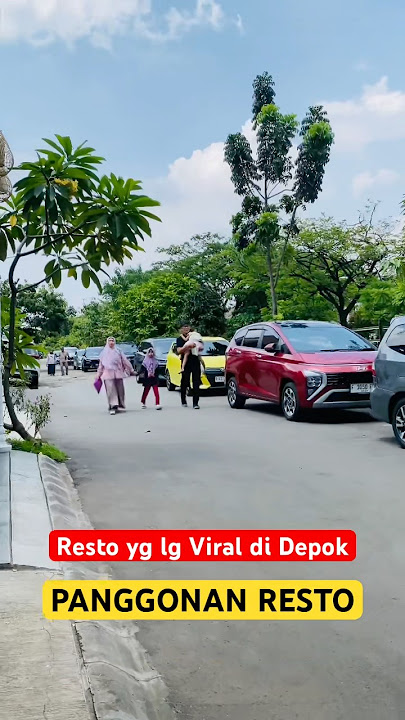 Akibat Viral di Medsos, pengunjung Panggonan Resto membludak.? #food #visitkuliner #streetfood