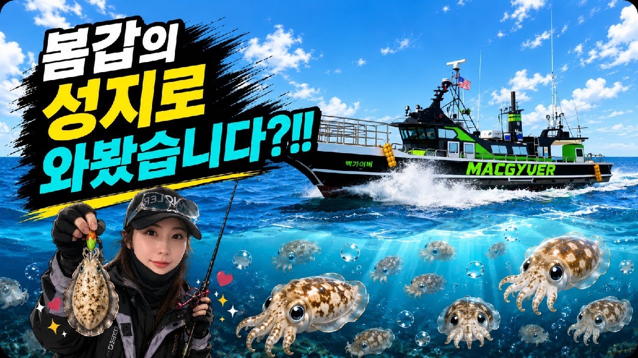 [LIVE] 봄갑을 오전에만 6수 왠일이야!! #낚시 #맥가이버호 #악바리삼봉에기