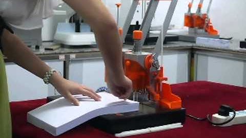 Financial binding machine    Rayson Group CD-400