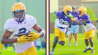 LSU Spring Football Practice HIGHLIGHTS (EXCLUSIVE) by The Verdin Verdict 8,510 views 1 month ago 7 minutes, 47 seconds