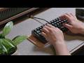 ATXKB Moontower v1 Typing Sounds | Cream Switches | Aluminum Plate