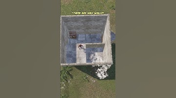 Automatic elevator trap base tutorial #rust #rustgame #rusttrapbase #rusttips #cashpier