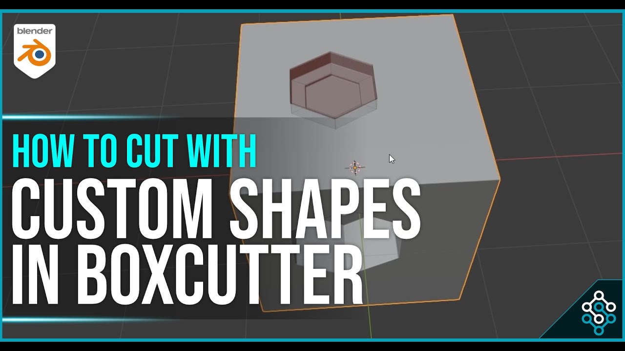 Boxcutter for Beginners!  Simple Exercise (Blender Tutorial