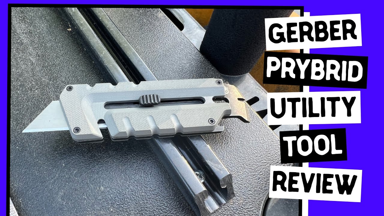 Gerber Prybrid Utility Knife Review - 8 Tools in 1, but is it any Good? 