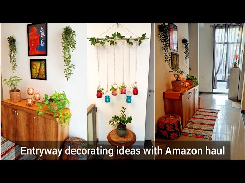 given-a-new-look-to-my-rooms-entryway😍-2023-||-entryway-decoration-ideas-with-amazon-haul
