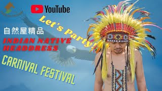 Chief Feathers War bonnet Indian Headdress Native American Hat Perfect for Party Chief Feathers War bonnet Indian Headdress Native American Hat Perfect for Party
