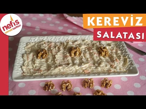 Havuçlu Kereviz Salatası - Salata - Nefis Yemek Tarifleri