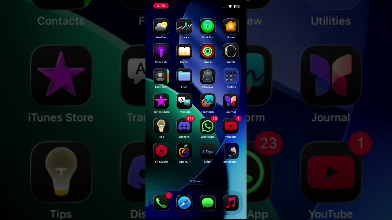 SHOU HACK SETUP USING ESIGN ARK MOBILE IOS HACK 
