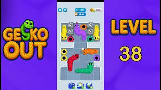 Gecko Out Level 38 Solution | Step by Step Walkthrough