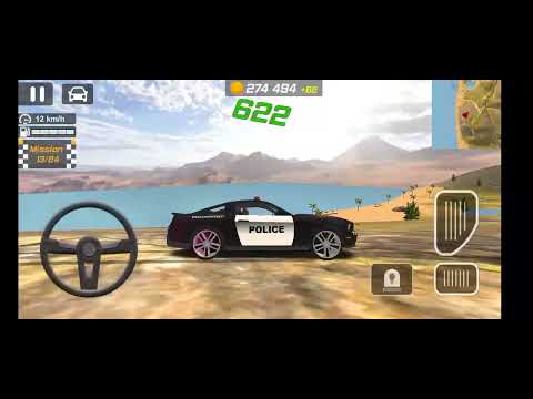 Police Drift car driving simulator e#202 || Police patrol car cursh game Driving ||