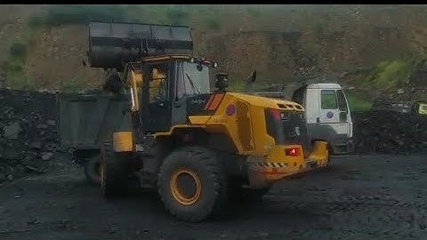 LiuGong 848H Wheel Loader Machine|| Coal loading in Coal Mines||