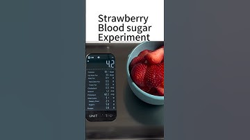 Strawberry blood sugar experiment