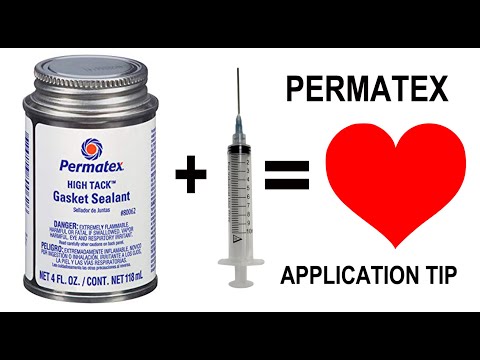How To Use Permatex High Tack Gasket Sealant
