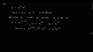 Numerical 1 on Pumping Lemma