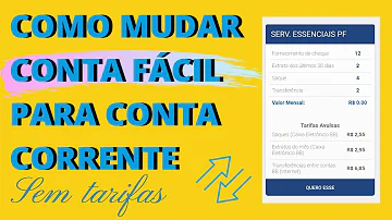 Quais são os tipos de contas bancárias?