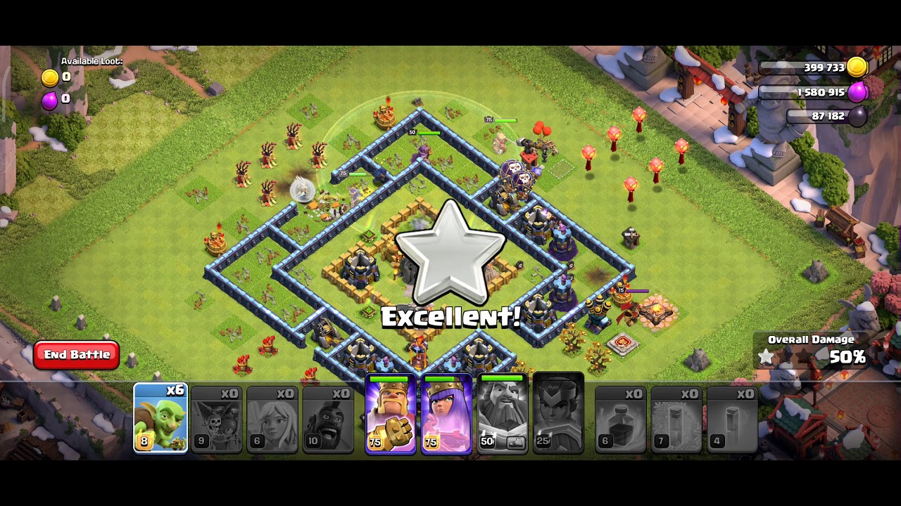 how to complete Hog mountain 🏔️ challenge in super easy way 2 ,coc🔥