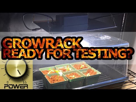 Grow Rack Ready For Action? - HLG 65 & Nuke Juice