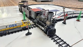 Realistic Vintage Steam Engine, Cargo Train & Bullet Train | Satisfying Train Journey