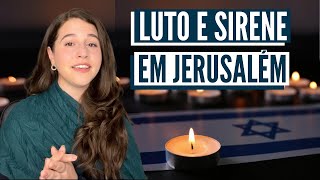 O DIA MAIS TRISTE DE ISRAEL... Hoje ao vivo as 13:30h no Israel com Aline