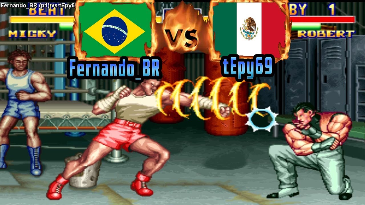 Art of Fighting 2 - Fernando_BR (BRA) VS (MEX) tEpy69 [aof2] [Fightcade] アートオブファイティング2