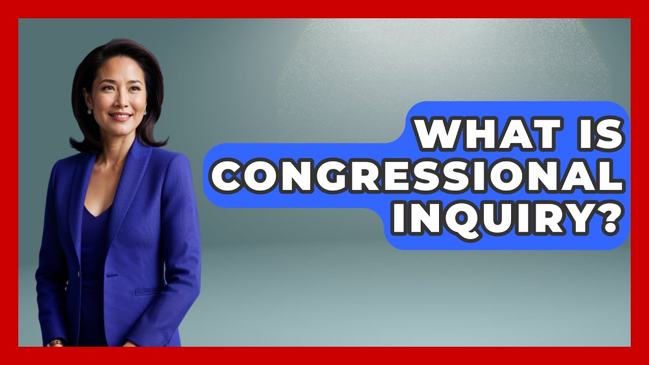 What Is Congressional Inquiry? - US Citizenship Immigration Guide - YouTube