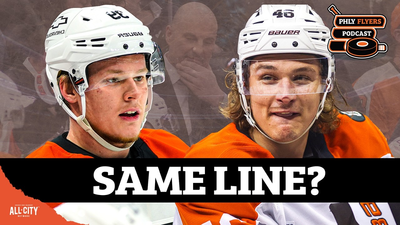 Should Matvei Michkov & Trevor Zegras Play On Same Line For Flyers This Season? | PHLY Flyers Pod