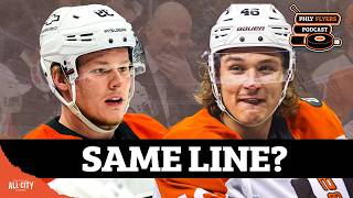 Should Matvei Michkov & Trevor Zegras Play On Same Line For Flyers This Season? | PHLY Flyers Pod