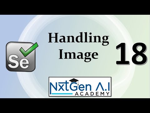 How to Handle Image in Selenium Webdriver ?