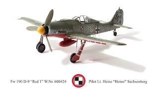 : Focke-Wulf Fw 190D-9. Paper model in 1:33 scale. Hali'nski KA-1-2018 magazine.