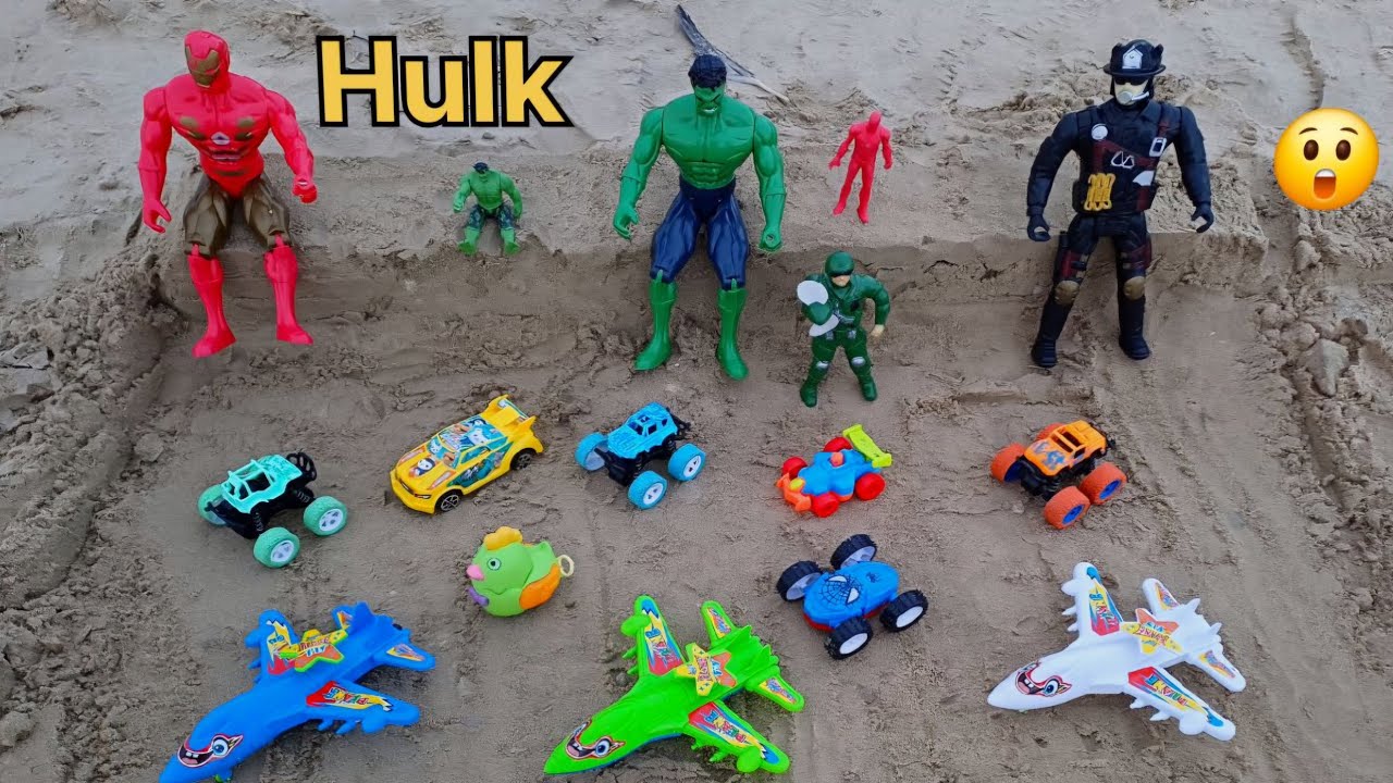 Hey Kids! Hulk Baba Finds So Many Toy Cars & Airplanes 😲🚗✈️