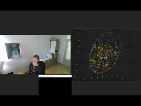 Kinect-based HD face tracking for behavioral experiments made in EventIDE