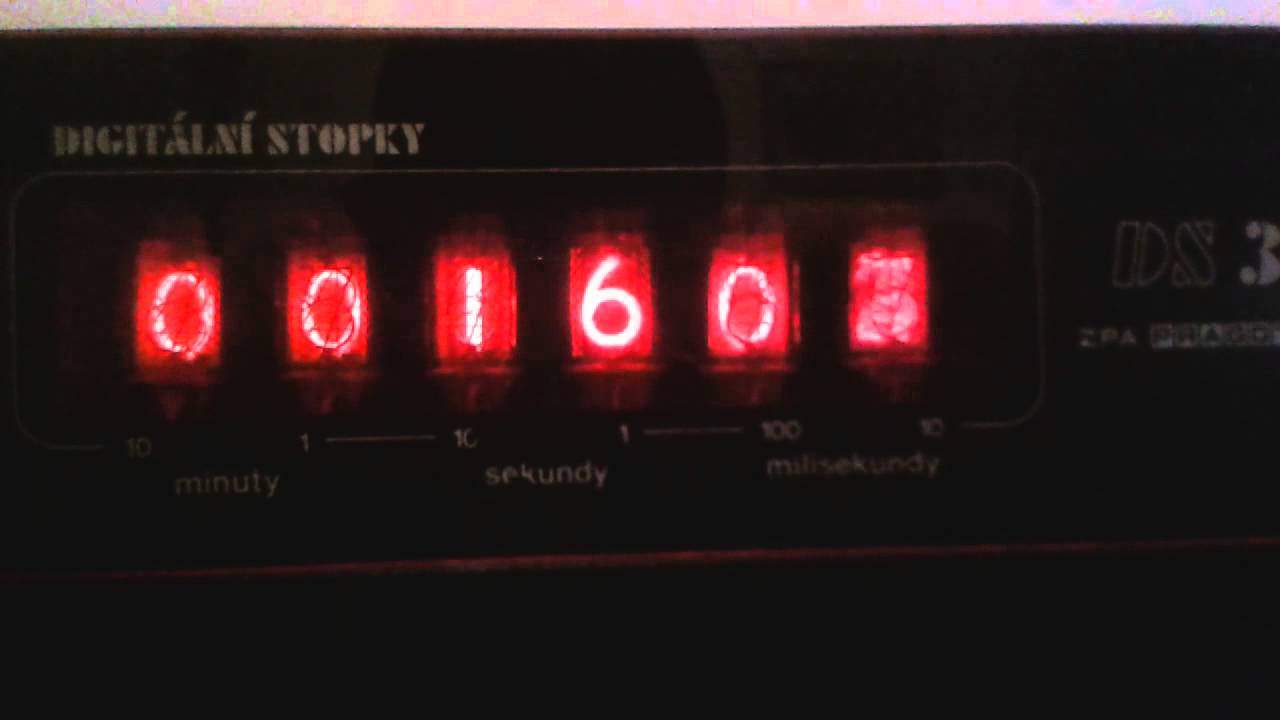 Digitální stopky Pragotron DS35