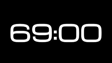 69 Minute Countdown Timer / NO SOUND