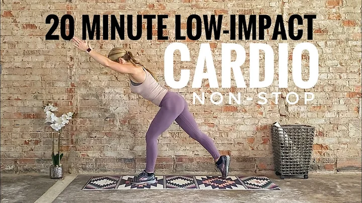20 Minute Low Impact Cardio Workout | Non-Stop | Challenging | Bodyweight Only