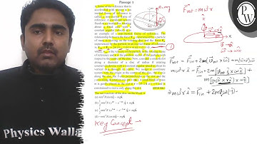 Passage 1 A frame of the reference that is accelerated with respect to an inertial frame of refe...