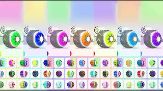 Action Balls: 7 Color Levels of Spark Ball! Race 1294 screenshot 1