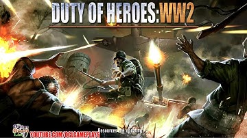 DUTY OF HEROES:WW2 (Android iOS) Gameplay ᴴᴰ