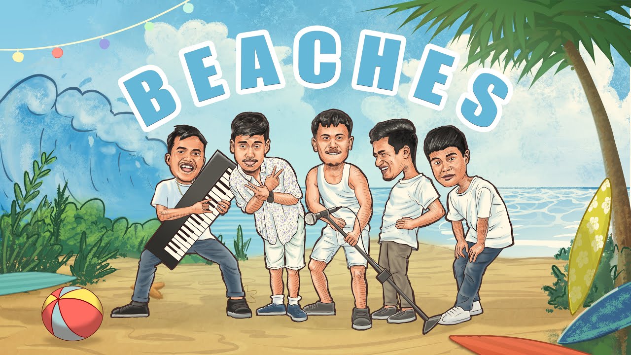 Beaches - Larger Than 90 | Official Lyrics Video