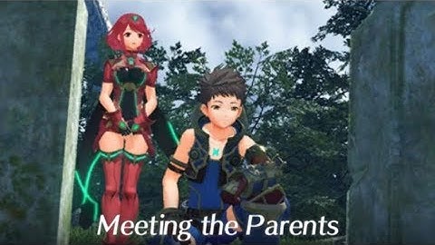 Xenoblade Chronicles 2 - Rex Meets his Parents Cutscene! HQ
