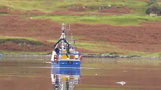 STELLA MARIS trawler test run.