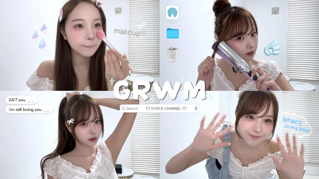 День, когда я иду в кафе с друзьями grwm 🚿🛁 What's in my bagdo ໒꒱