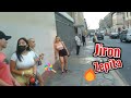 Raw cinematic street scene in jiron zepita lima peru