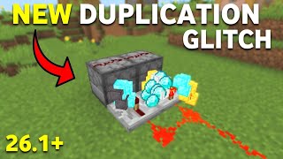 NEW! Infinite Item Duplication Glitch Minecraft Bedrock v26.10+! (Easy Survival)